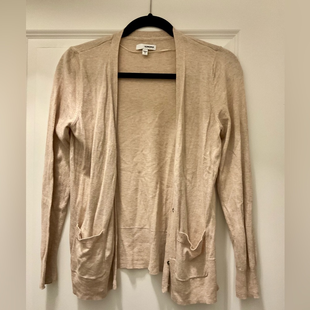 Sonoma light weight cardigan size small